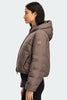 Womens Elba Jacket  Tonal Disc Taupe Grey 2756WT