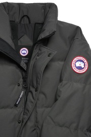 Mens Bayview Parka Granite Grey  3833M