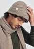 Unisex Natural Beanie Totara/Cobblestone   0656