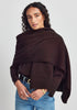 Womens Ana Wrap Cacao 100242
