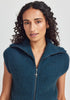 Womens Kay Zip Vest Deep Teal 100411