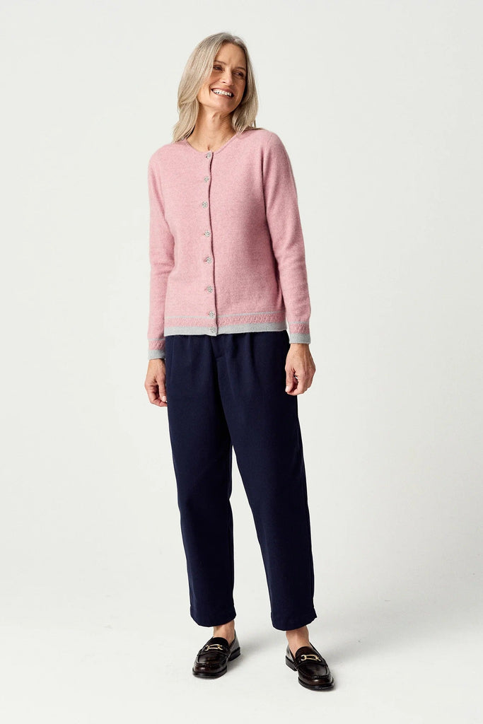 Womens Hara Cardigan  Lily/Stone 100488