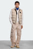 Mens Crofton Vest EnduraLuxe Limestone Black Disc 1925MB
