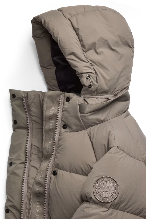 Womens Junction Parka Tonal Disc Taupe Grey 2602LT