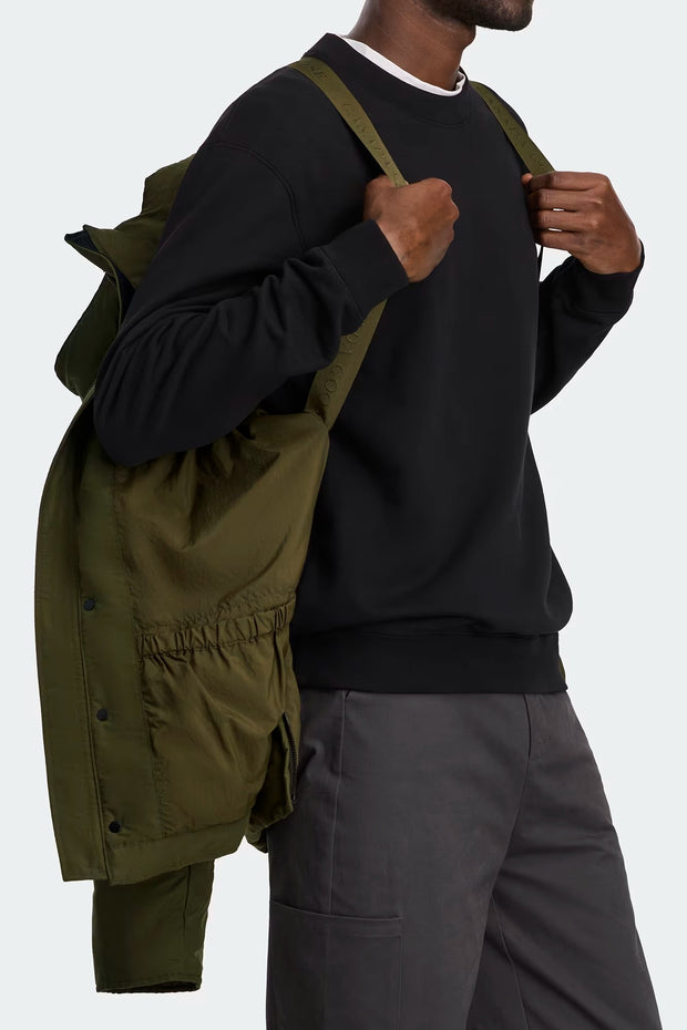 Mens Maitland Parka Cotton Tonal Disc  Military Green 4662MT
