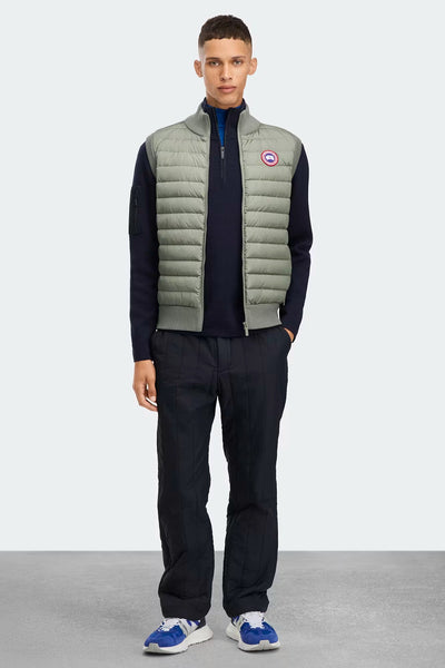 Mens HyBridge® Knit Vest Black Label Sagebrush 6829M