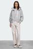 Womens Chilliwack Bomber Kind Fleece White Label Silverbirch Heather 7102WW