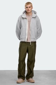 Mens Chilliwack Fleece Bomber Black Label Silverbirch Heather  7220MW