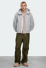 Mens Chilliwack Fleece Bomber Black Label Silverbirch Heather  7220MW