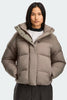 Womens Junction Parka Tonal Disc Taupe Grey 2602LT
