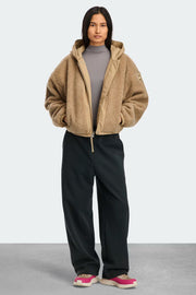 Womens Alberni Fleece Bomber Desert Sand/Desert Sand 7068W