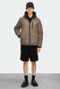 Mens Lodge Hoody  Black Label Taupe Grey 5078MB
