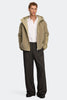 Mens Harrier Full Zip Fleece Hoodie Military Tan 7250MT