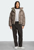 Womens Junction Parka Tonal Disc Taupe Grey 2602LT