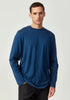Mens Mountainsilk Crew  Deep Lake 9528