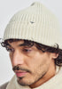 Unisex Natural Beanie Puriri/Natural 0656