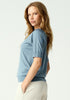 Womens Tenera Knit Tee Moonstone 10001VN