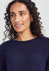 Womens June Knit Tee Deep Ocean 100313