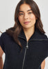 Womens Kay Zip Vest Jet 100411