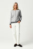 Womens Hara Cardigan  Stone/Ink 100488