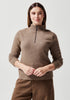 Womens Tidal Half Zip Wheat/Slate 100500
