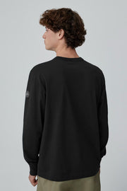 Mens Gladstone Long Sleeve T-Shirt Black  1402MT
