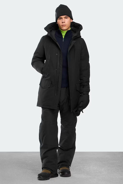 Mens Langford Parka Black Disc Black 2052MB