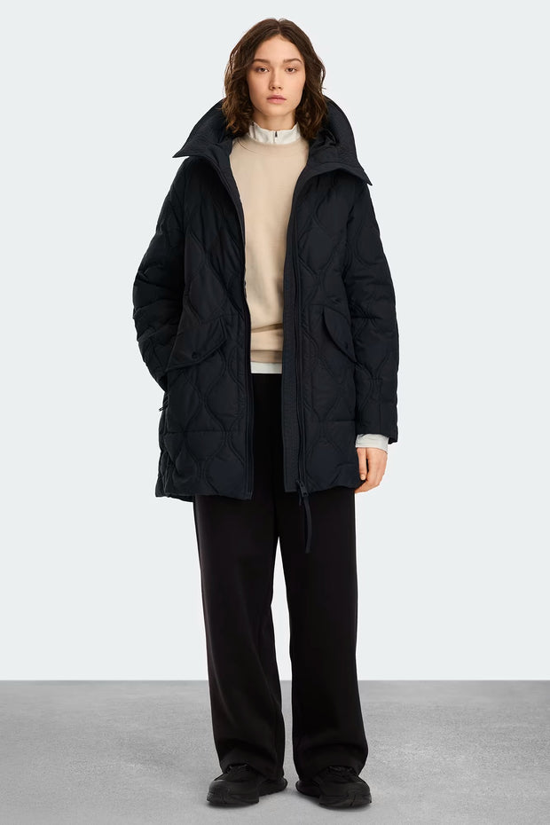 Womens Alessia Coat Black 2279WT