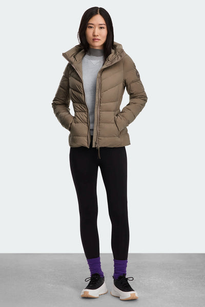 Womens Clair Jacket Tonal Disc Taupe Grey 2332WT