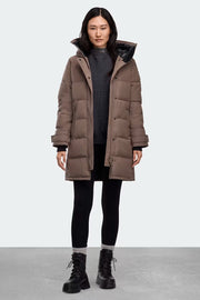 Womens Shelburne Parka CR Taupe Grey 3802WT