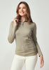 Womens Mountainsilk Half Zip Matcha 6742