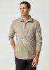 Mens Pua Zip Shirt  Matcha 9379