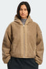 Womens Alberni Fleece Bomber Desert Sand/Desert Sand 7068W