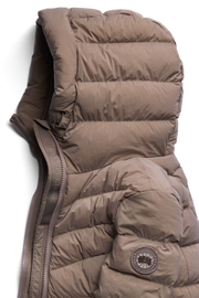 Womens Clair Coat  Tonal Disc Taupe Grey 2331WT