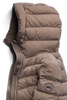 Womens Clair Coat  Tonal Disc Taupe Grey 2331WT