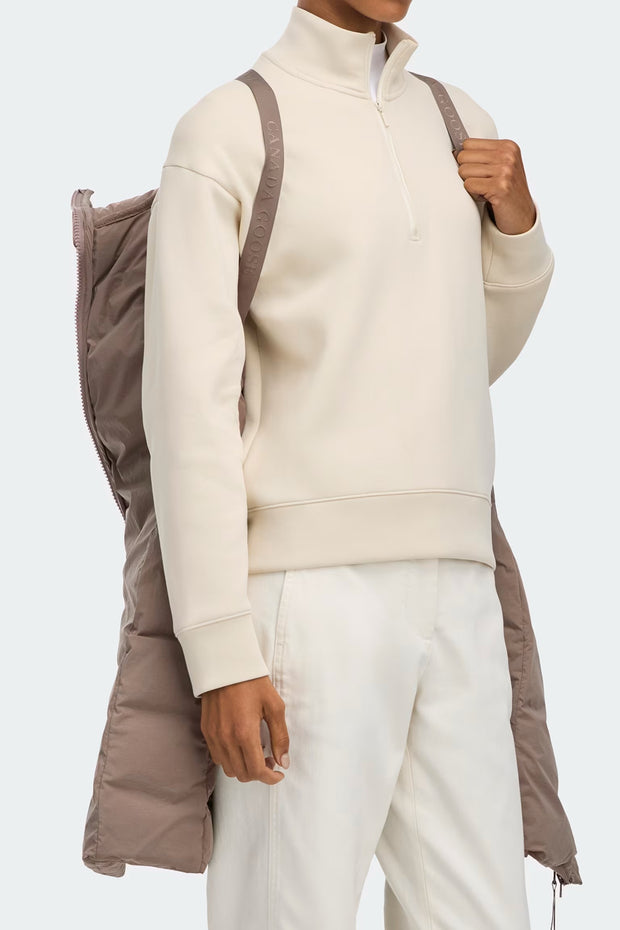 Womens Clair Coat  Tonal Disc Taupe Grey 2331WT