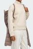 Womens Clair Coat  Tonal Disc Taupe Grey 2331WT