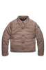 Mens Lodge Coach Jacket Black Label Taupe Grey 2755MB