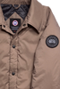 Mens Lodge Coach Jacket Black Label Taupe Grey 2755MB