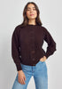 Womens Nyra Cardi Cocoa 100223