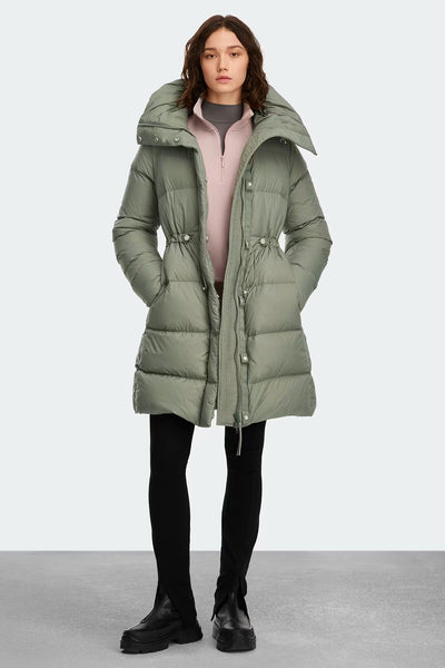 Womens Montgomery Coat Tonal Label Sagebush 3043WT