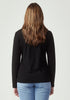 Womens Essential Crew  Black 6874