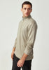 Mens Pua Zip Shirt  Matcha 9379