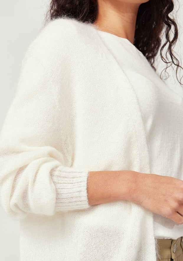 Womens Linden Cardi Alabaster 100380