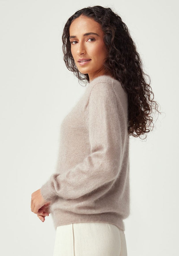 Womens Muse Sweater Natural Clay 100381