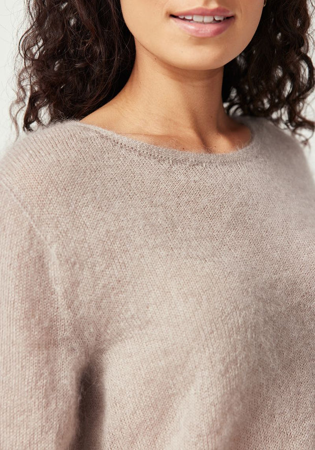 Womens Muse Sweater Natural Clay 100381