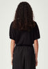 Womens Camille V Tee Black 100110VN