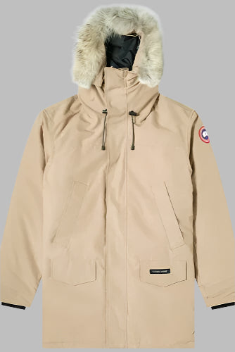 Mens Heritage Langford Parka Tan 2062M
