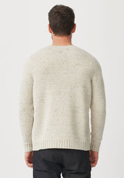 Mens Marren Crew Sweater-Beech Fleck-100336