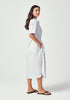 Womens Manon Dress Lilac Green Stripe 600191